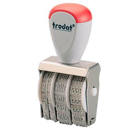 Con dấu ngày tháng năm chấm mực 4mm (Troadat 1010)