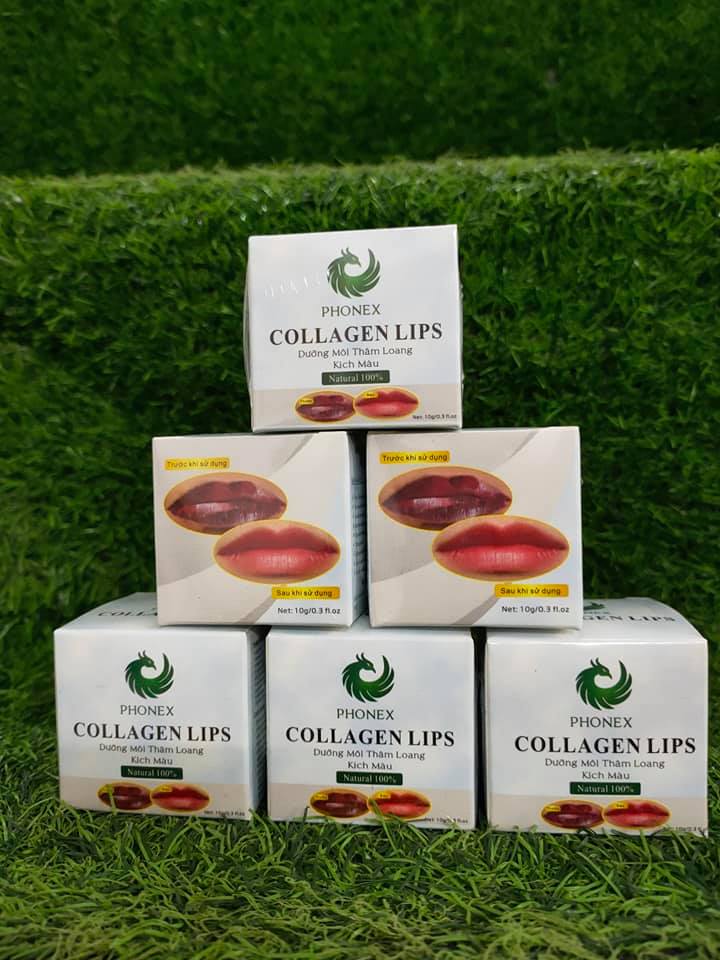 DƯỠNG MÔI CHỐNG THÂM LOANG COLAGEL LIPS
