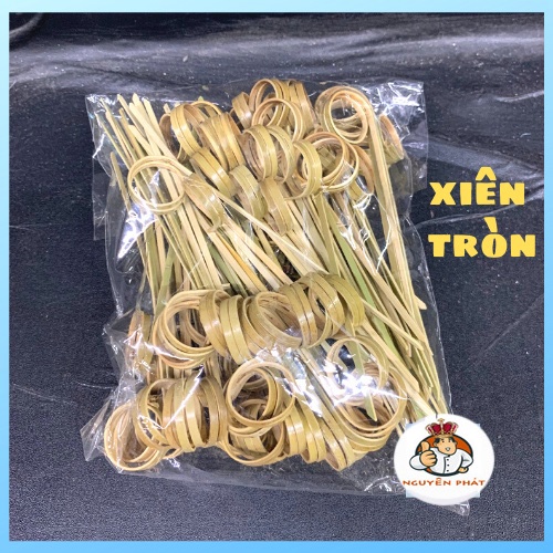 Xiên tre decor, trang trí Cocktail - 12cm (Gói 100c)