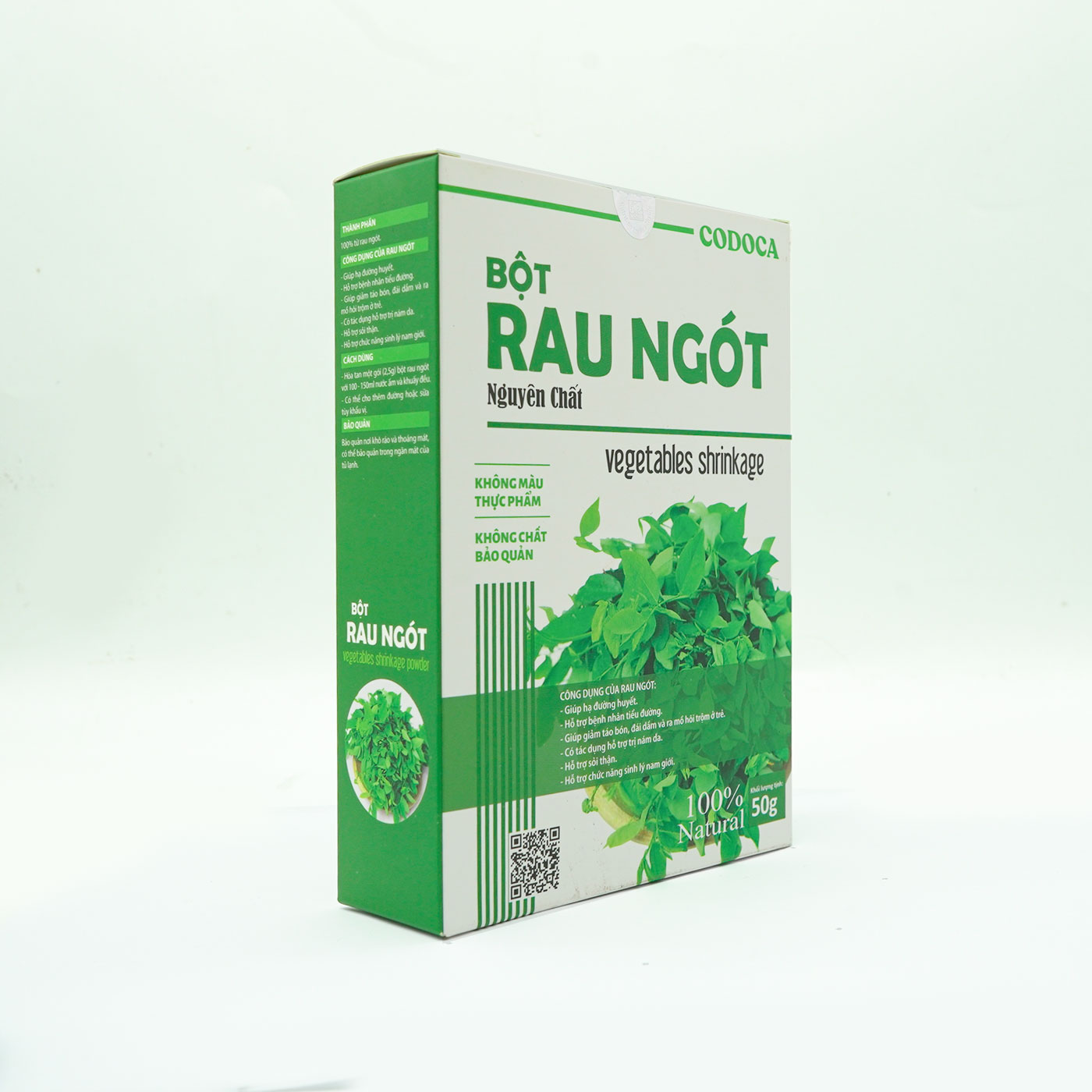 Bột Rau ngót Codoca sấy lạnh Nguyên chất (50g)