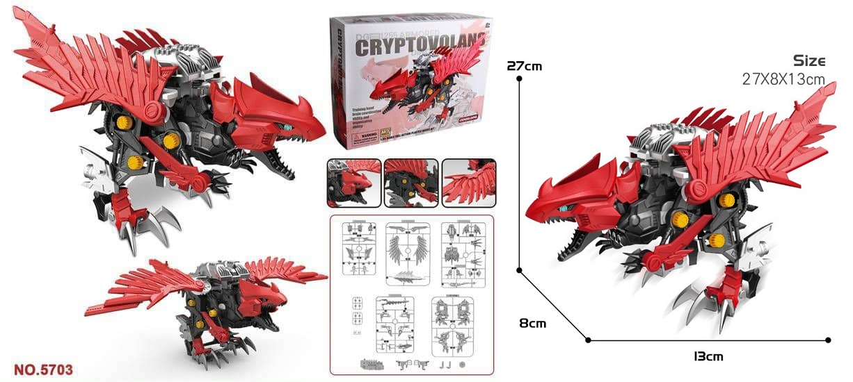 BỘ ĐỒ CHƠI LẮP RÁP THÚ VƯƠNG ĐẠI CHIẾN ZOIDS