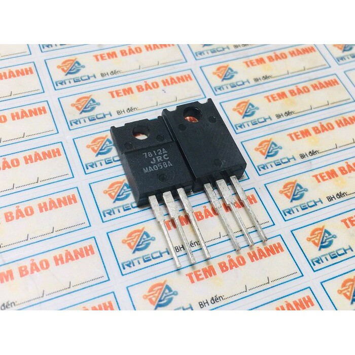 7812a, njm7812fa ic ổn áp 12v 1.5a chân cắm to-220