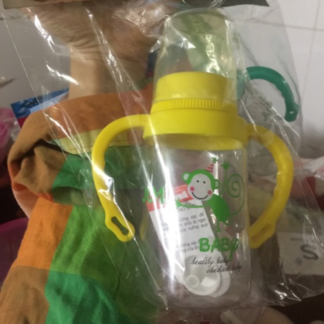[HCM]Bình Sữa Có Tay Cầm Cacara 120ml