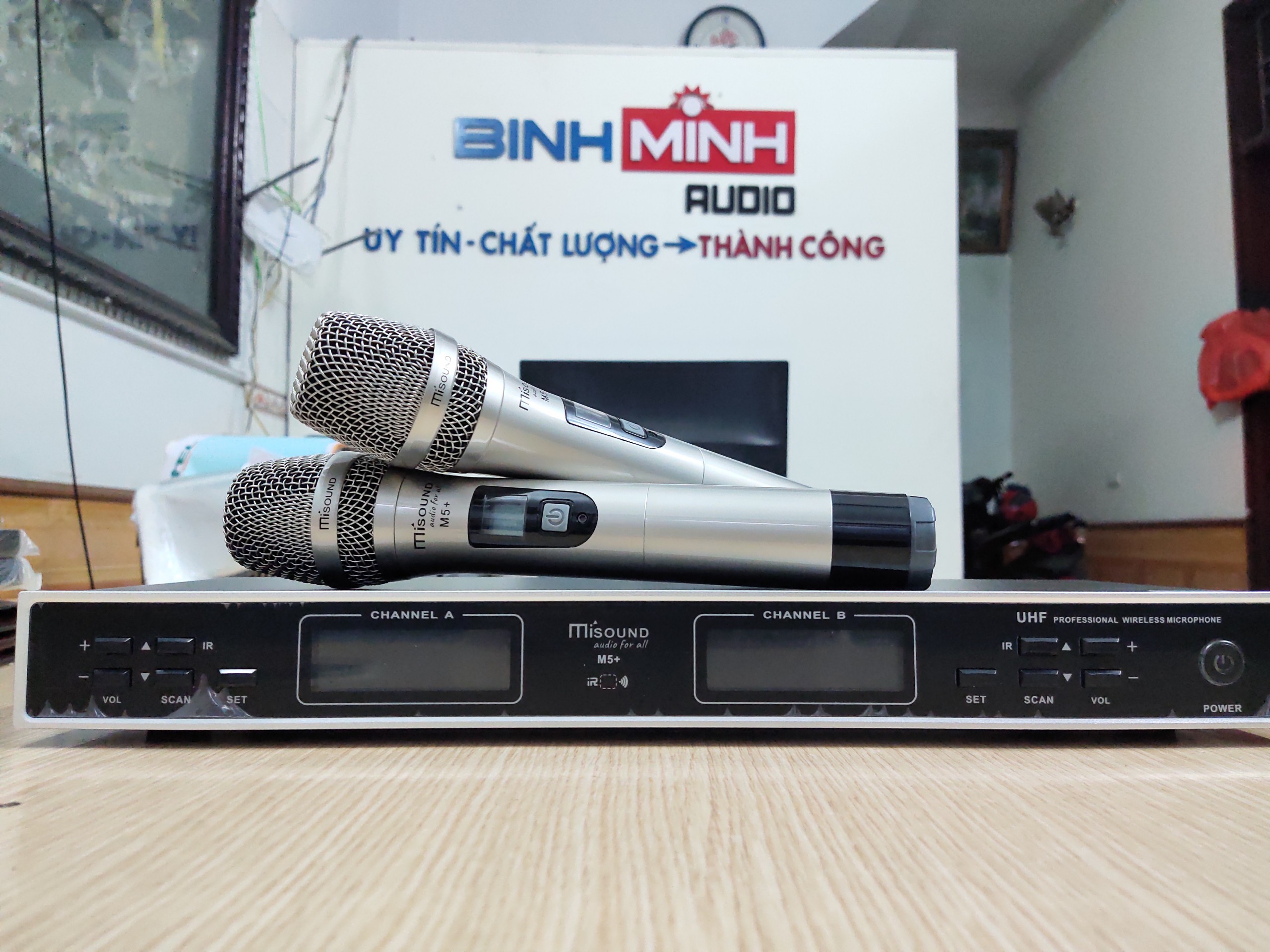 Micro không dây Misound M5+ (Plus)