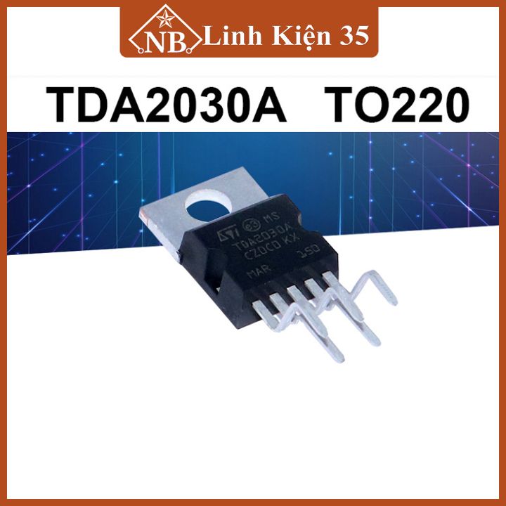 IC khuếch đại âm thanh TDA2030A 5 chân TO220