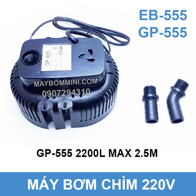 [HCM]Máy Bơm Chìm 220V 2500L 45W EB-555