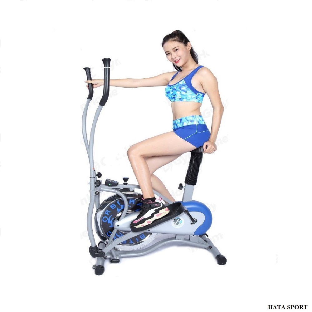 Xe đạp tập thể dục tập gym, giảm cân, giảm mỡ bụng tại nhà HT40 thiết kế mạnh mẽ, khung thép chắc chắn có yên ngồi (HỖ TRỢ MIỄN PHÍ SHIP 70K))