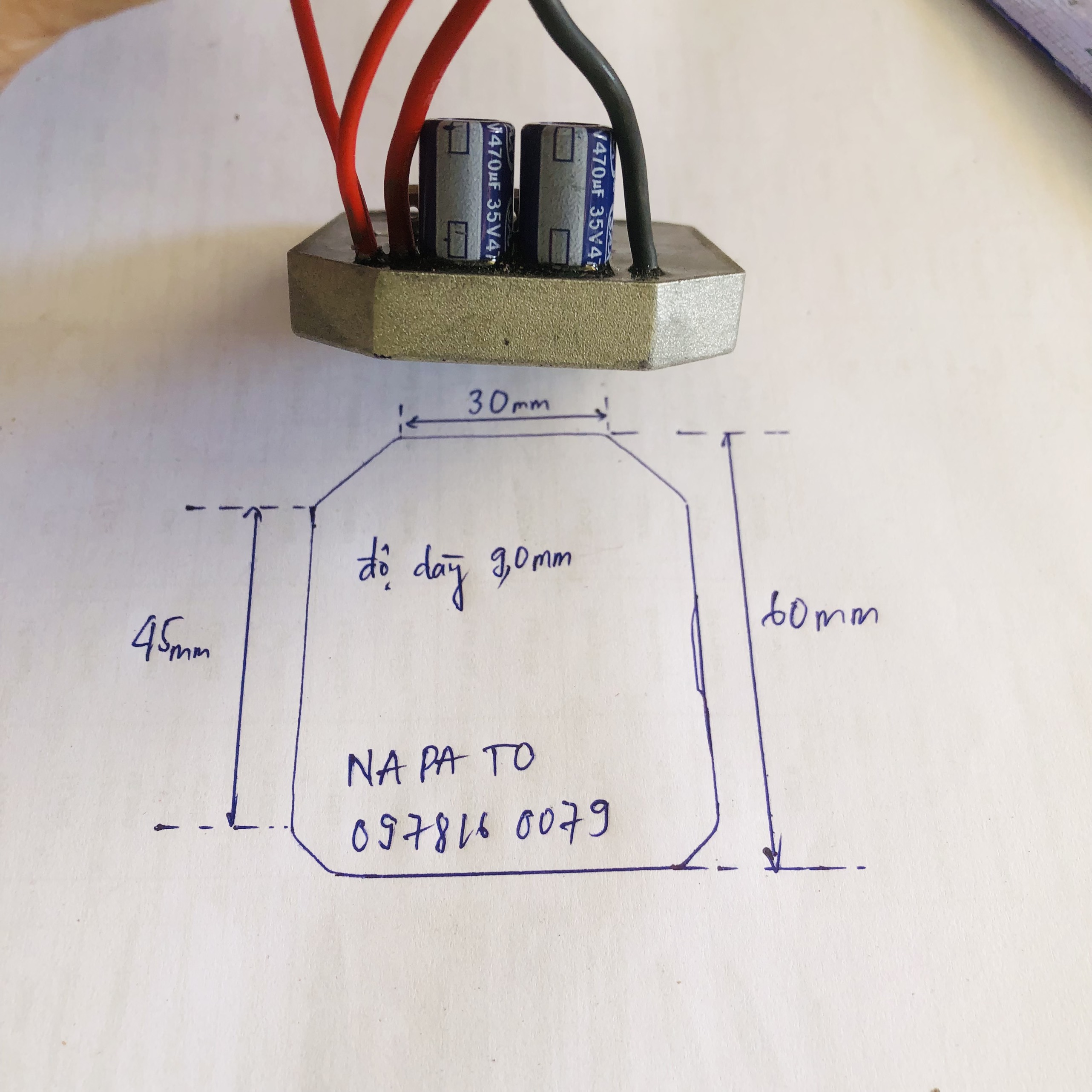 [NPS] Mạch máy mài pin Hitachi Không Chổi Than