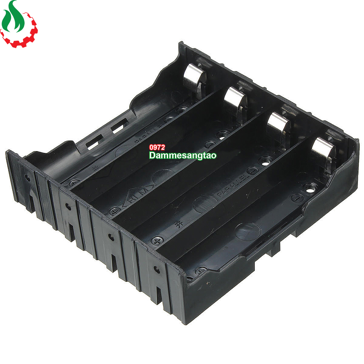 Đế pin 18650 có chân hàn