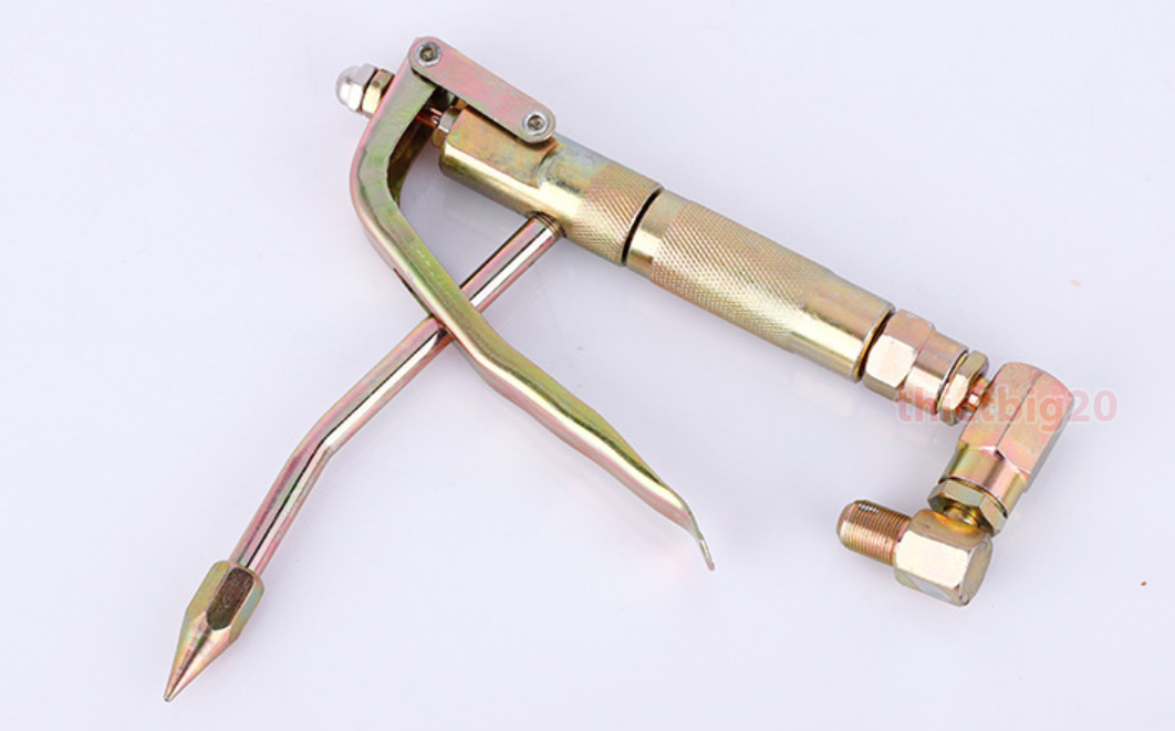 Tay bơm mỡ, súng bơm mỡ bò bằng khí nén GBM01