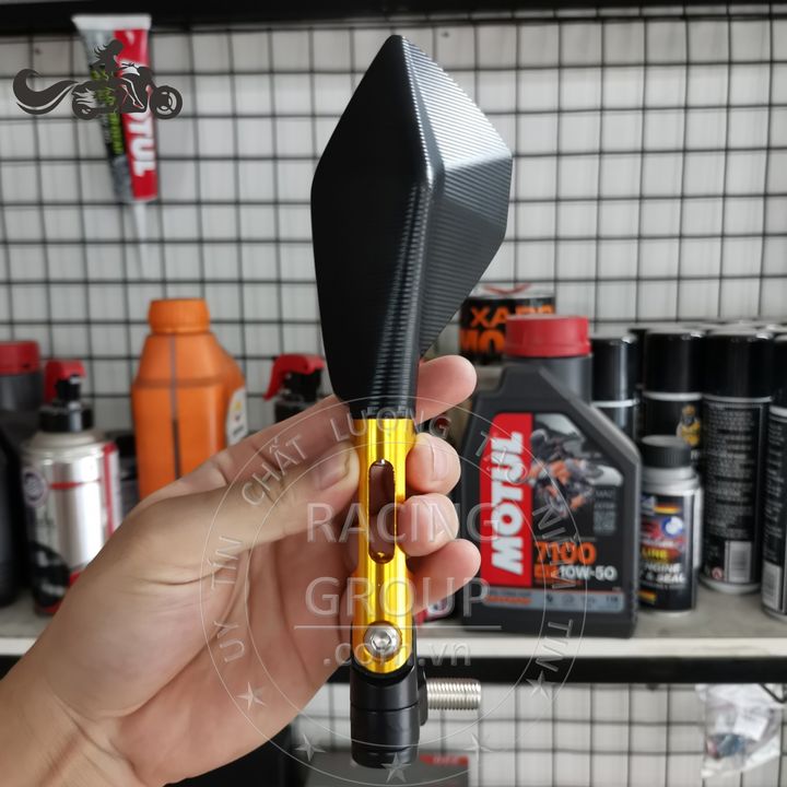 [HCM]Gương kính chiếu hậu xe máy Rizoma 5 cạnh đủ màu