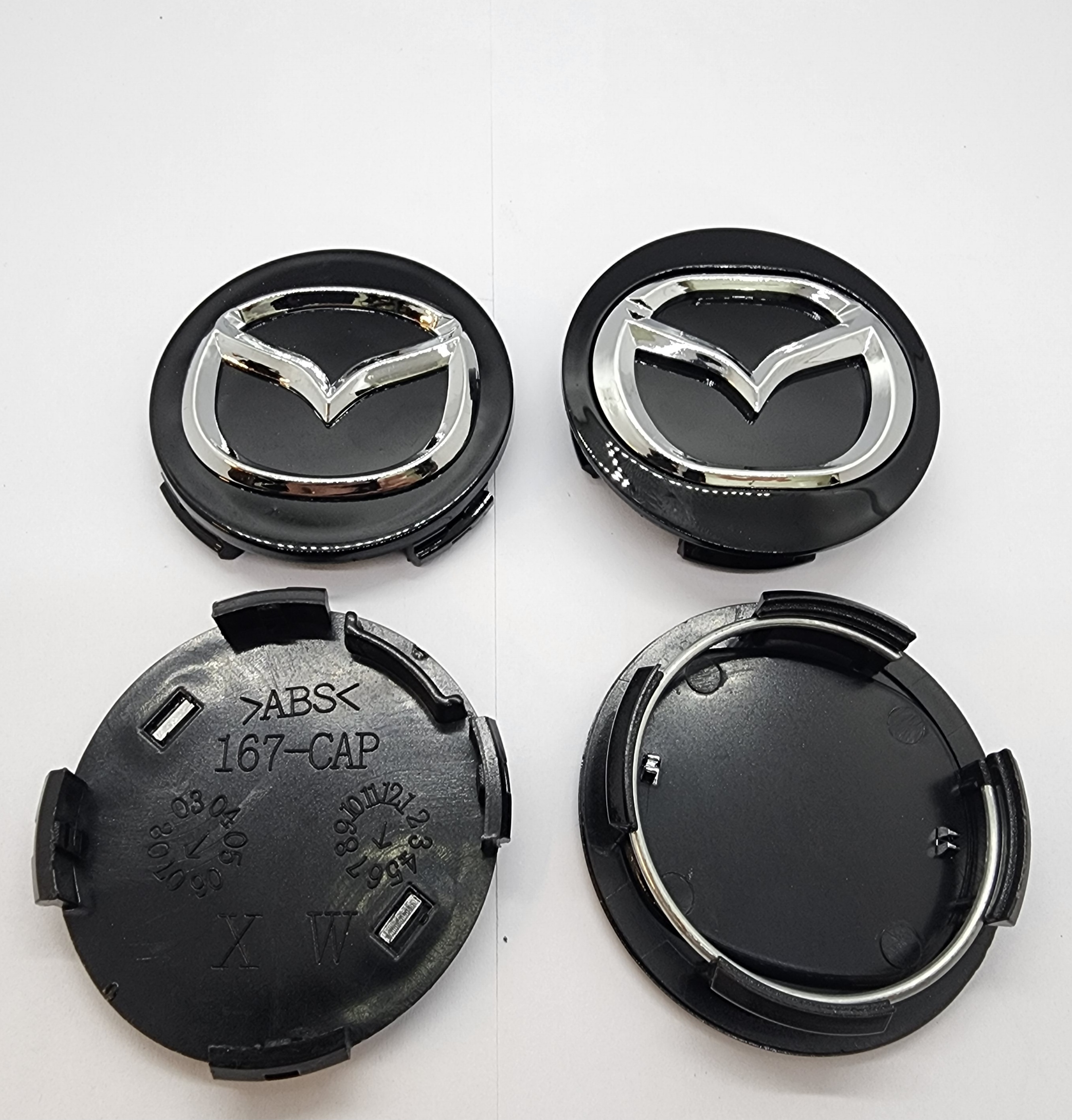 Nắp chụp mâm MAZDA (Chụp Lazang) Size 57mm