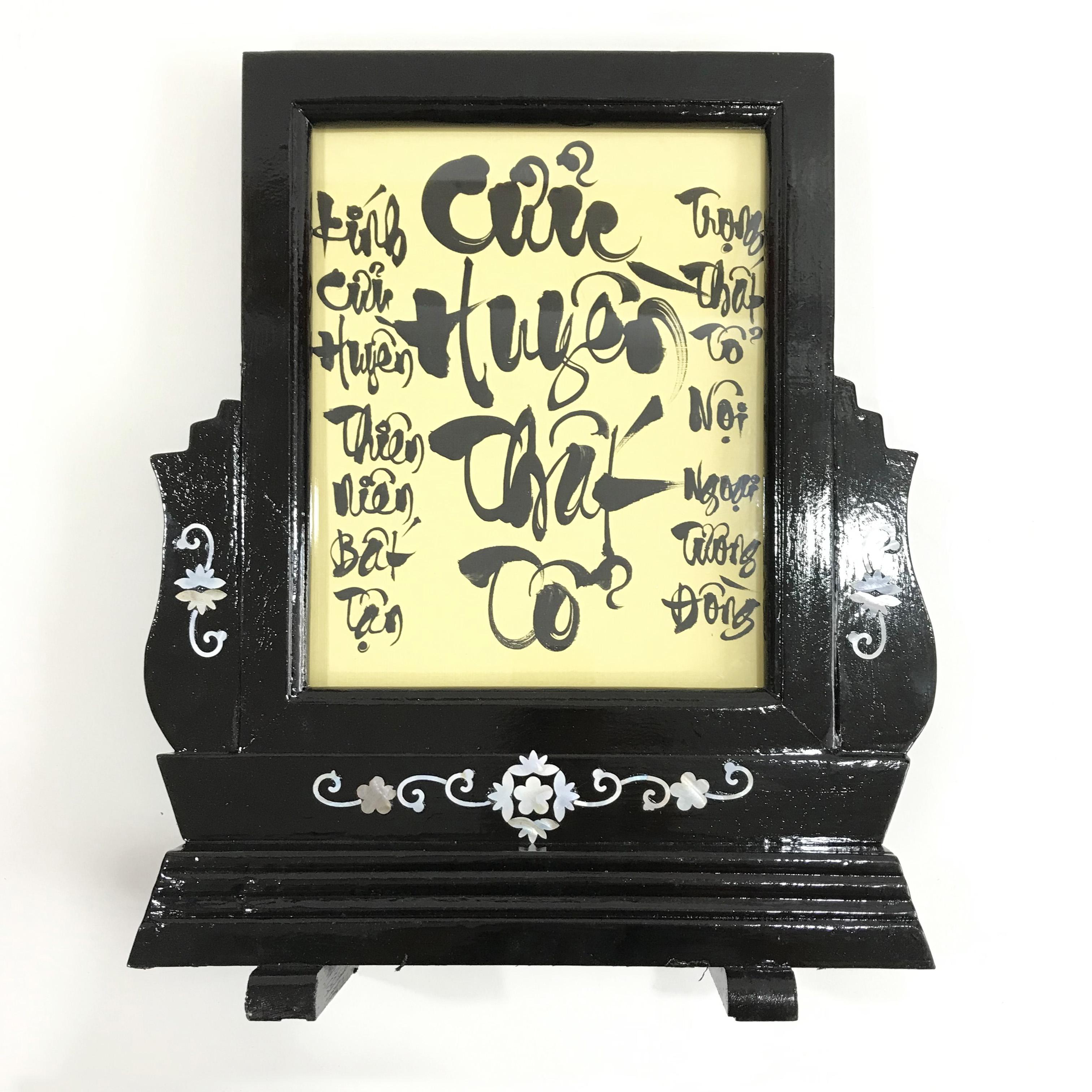 [HCM]Khung Thờ Cửu Huyền Thất Tổ 32x38.5cm