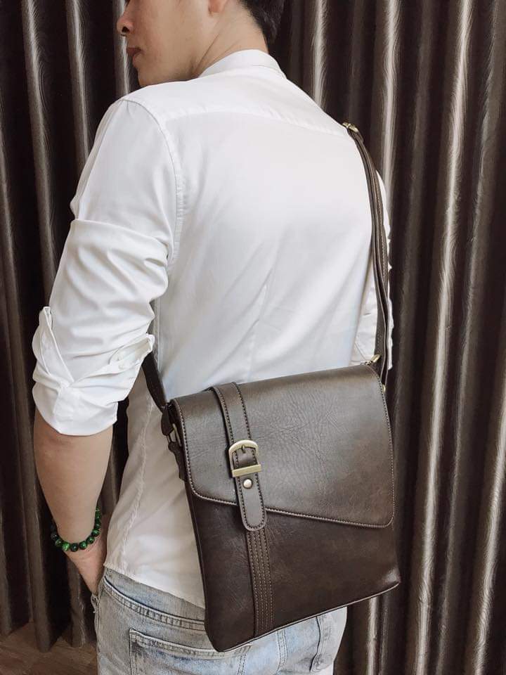Túi Đeo Chéo Unisex  Cao Cấp CNT IPAD17