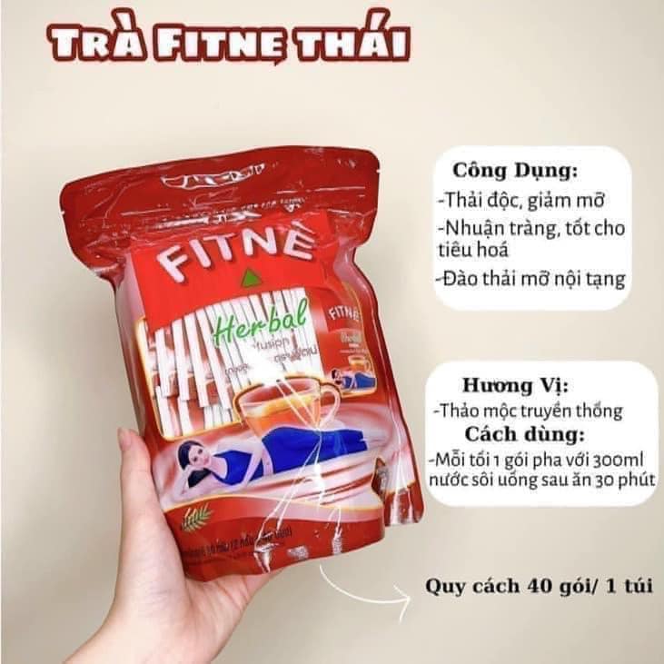 [Chính hãng] Trà Fitne herbal giải độc giảm cân - Thái lan
