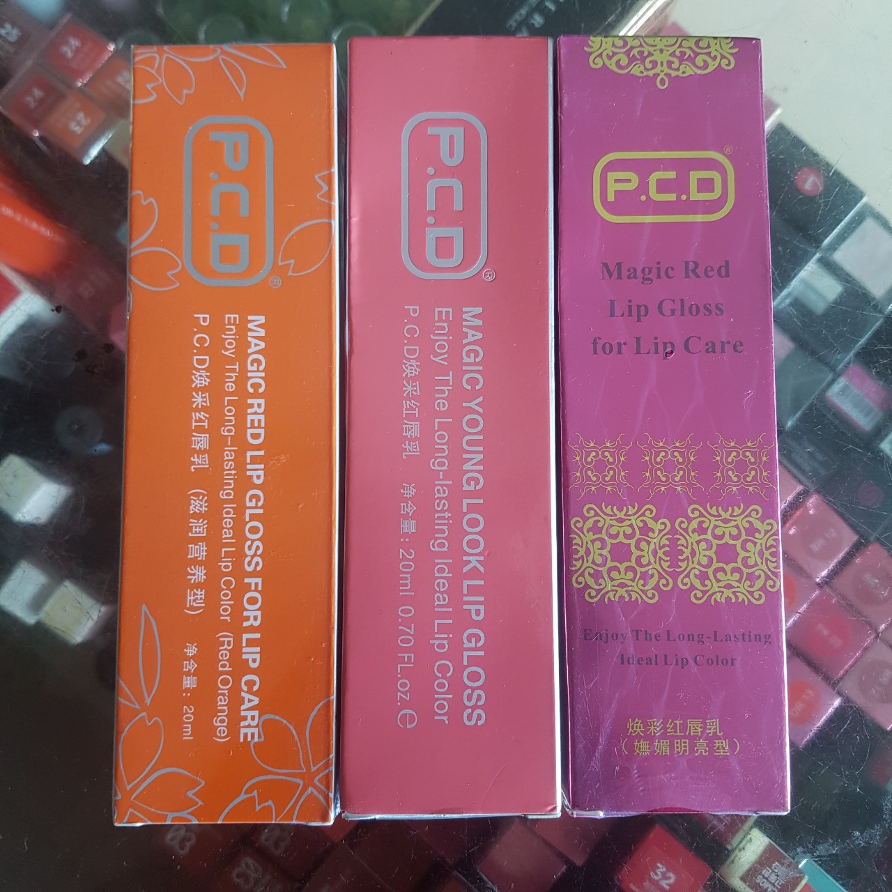 Son dưỡng kích màu PCD sau phun xăm môi