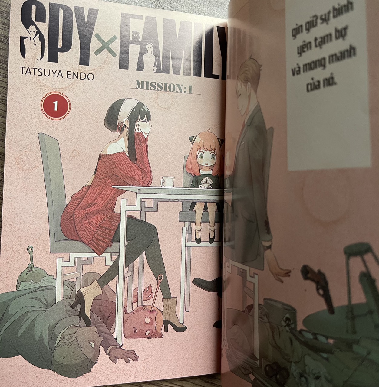 Sách - Combo SPY X FAMILY Tập 1 – 5