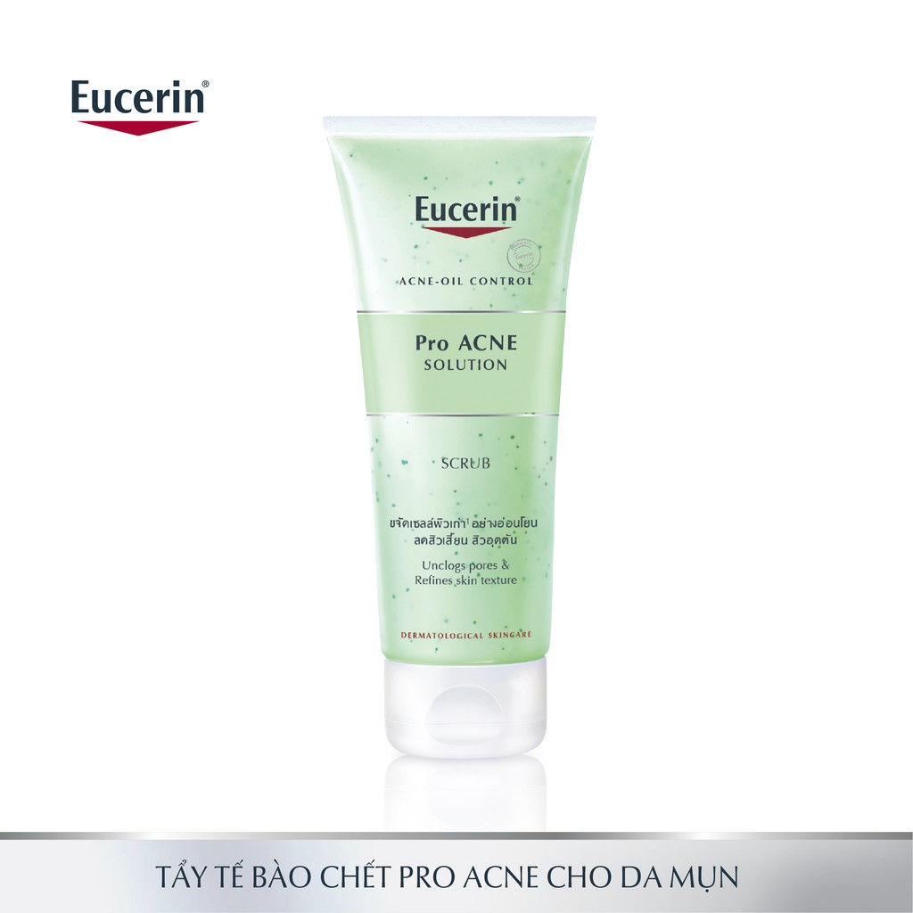 Tẩy tế bào chết ngăn ngừa mụn Eucerin Proacne Scrub 100ml