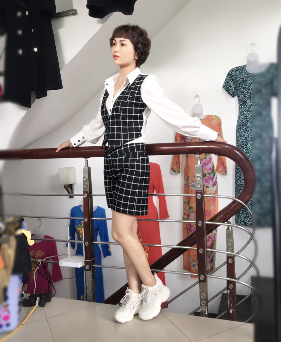 Set bộ áo giả vest phong cách độc đáo và thanh lịch