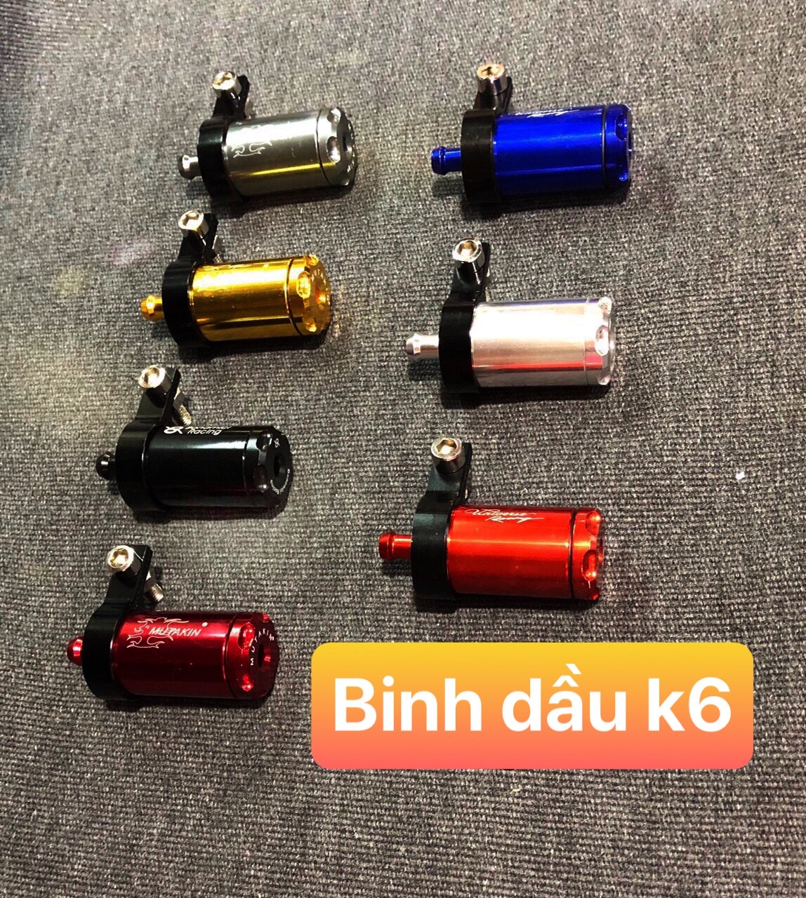 Bình dầu K6 nhôm CNC cao cấp Thanh Khang gian hàng uy tín nói sao bán vậy CGV241