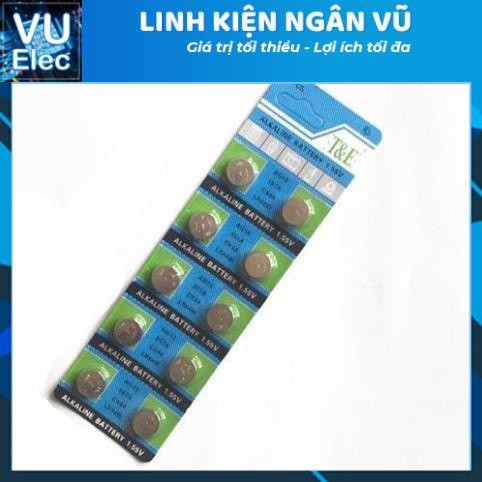Bộ 10 pin cúc áo ag-13