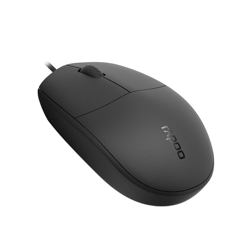 [HCM]Chuột Quang Dây Rapoo N100 USB - Hãng Phân Phối Chính Thức
