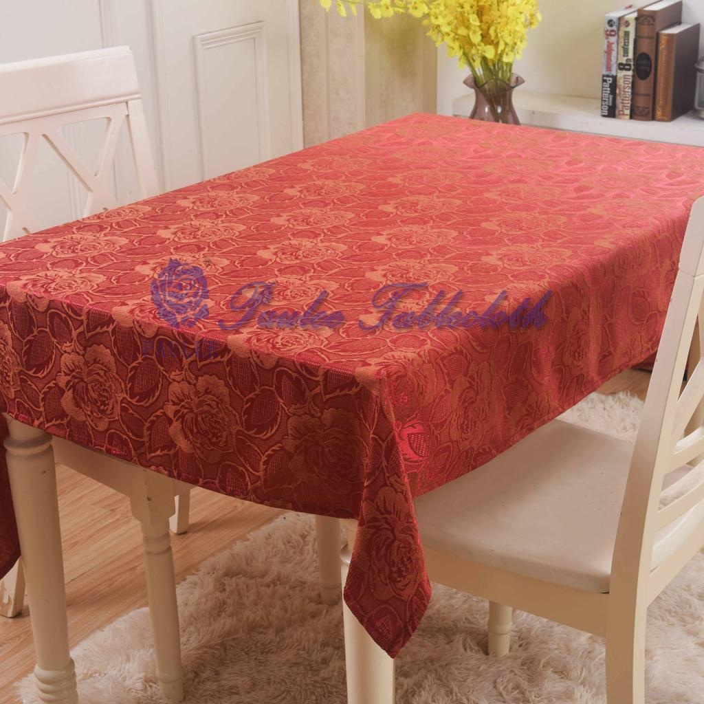 Table Cloth Wb 601 Brand Paulee (120 X 150cm) - Luxury Patterns - Polyester Fabric