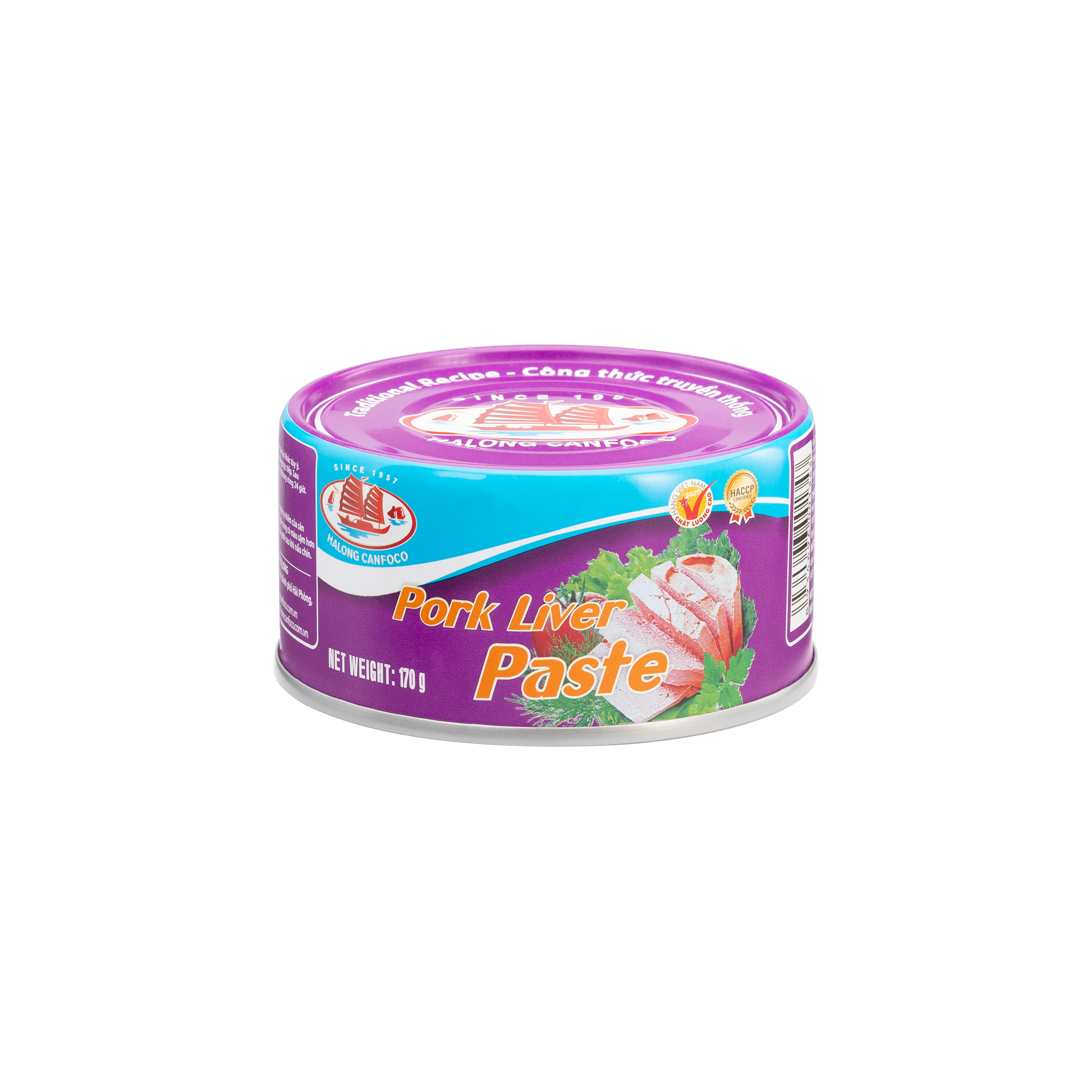 Pate gan heo 170g - Đồ Hộp Hạ Long