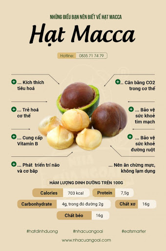 NHÂN HẠT MACCA ÚC  - 500gram nhập khẩu  Australia - PA Nuts ( Nhân nguyên)