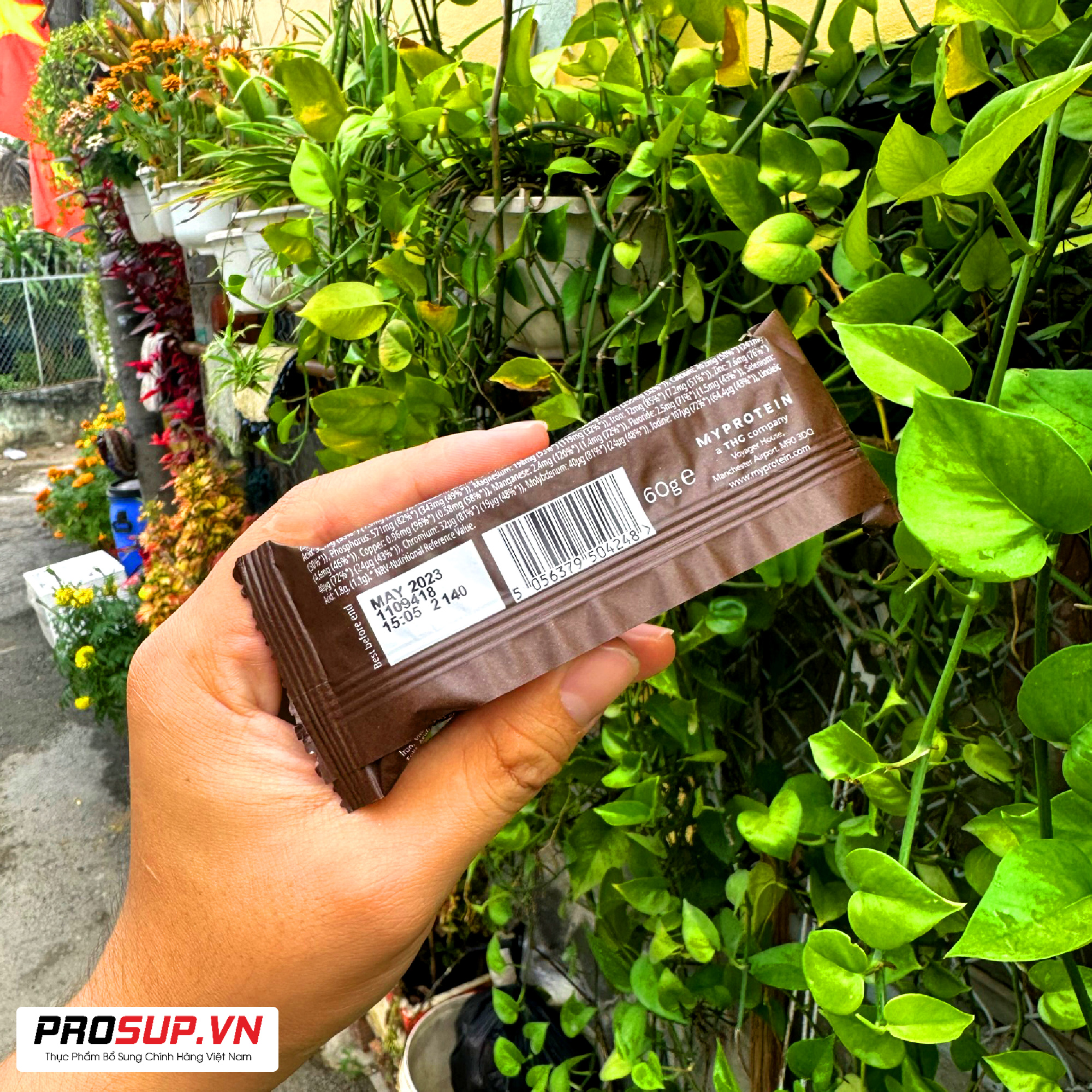 Protein Bar - Thay thế bữa ăn - My Protein - Replacement Bar (60g/bánh)