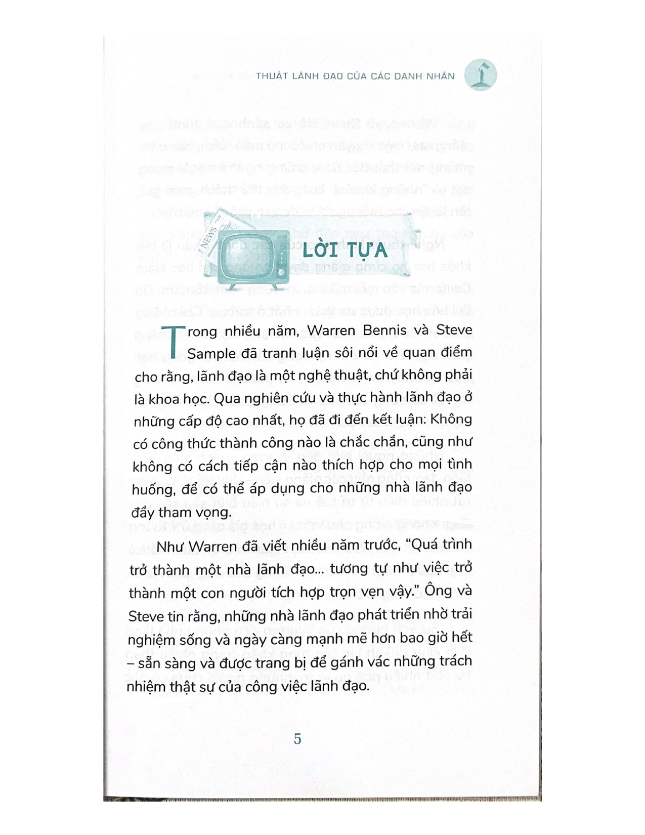 Sách - Thuật lãnh đạo của các danh nhân-Vanlangbooks