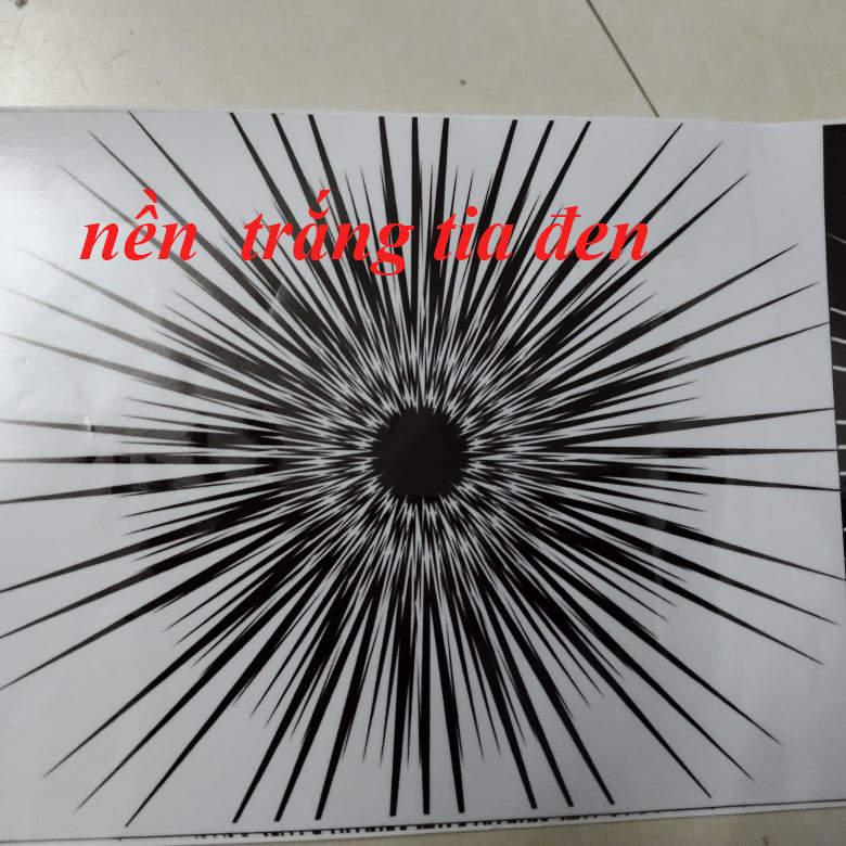 Decal Tia Dán Biển Số (giá 1 cái)