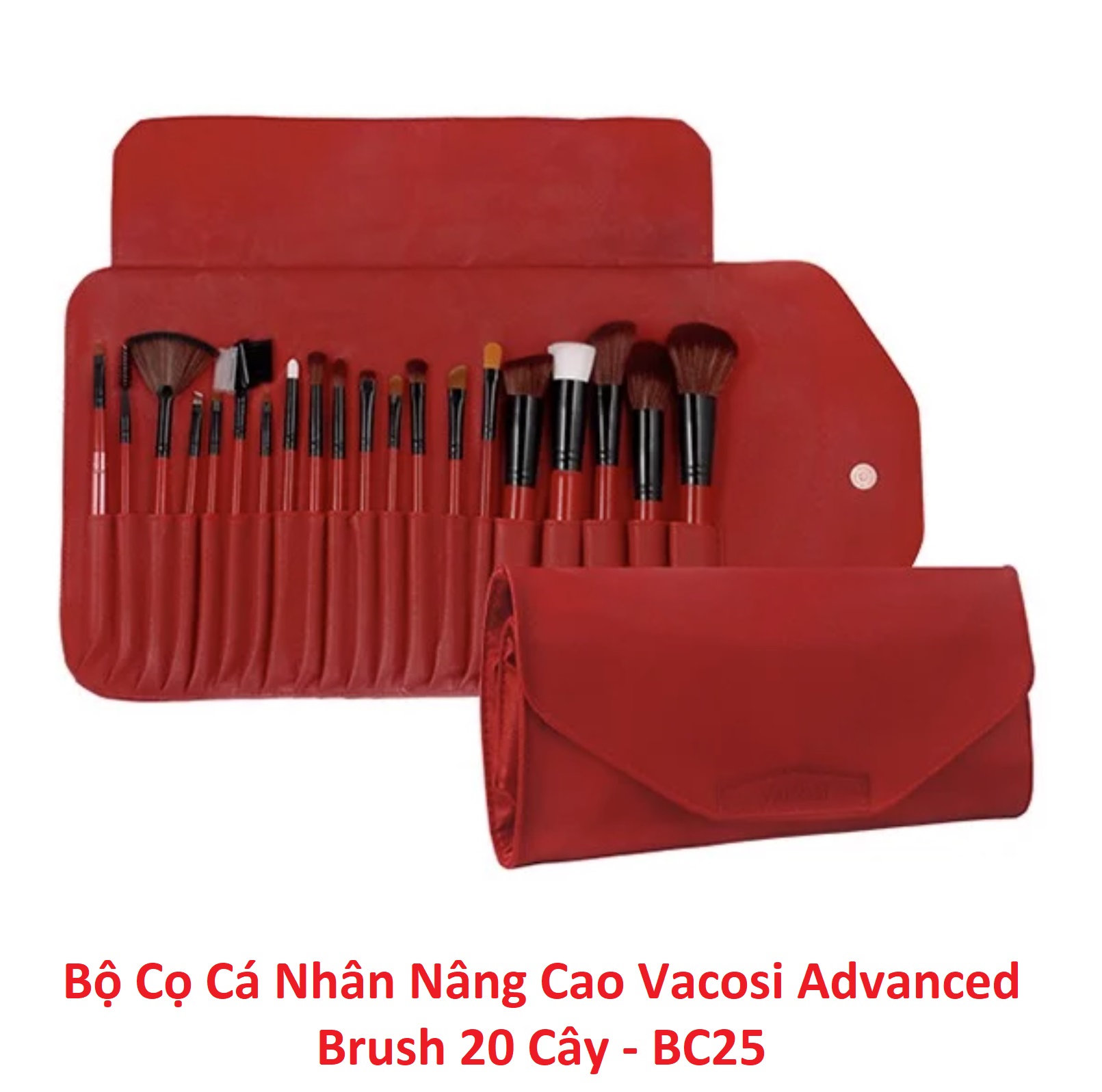 Bộ cọ vacosi advanced brush - bộ 20 cây - bc25
