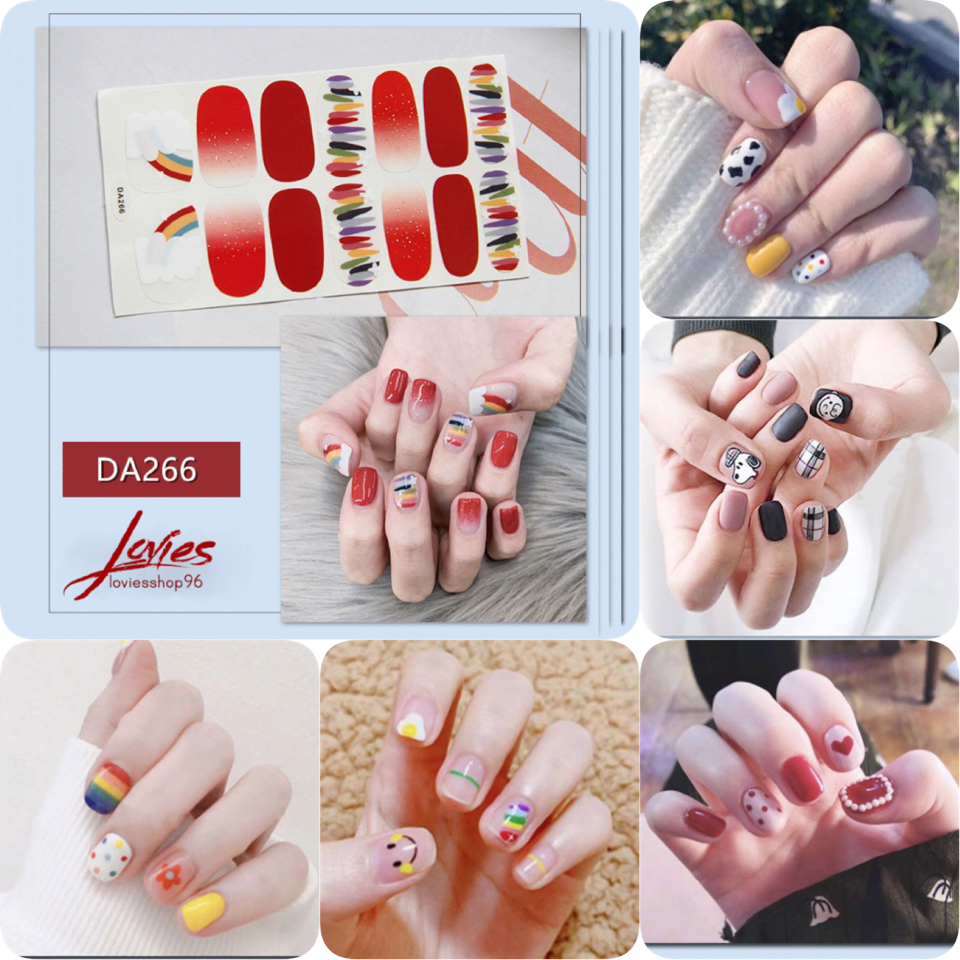 [HCM]MIẾNG DÁN MÓNG TAY HÀN QUỐC SIÊU XINH