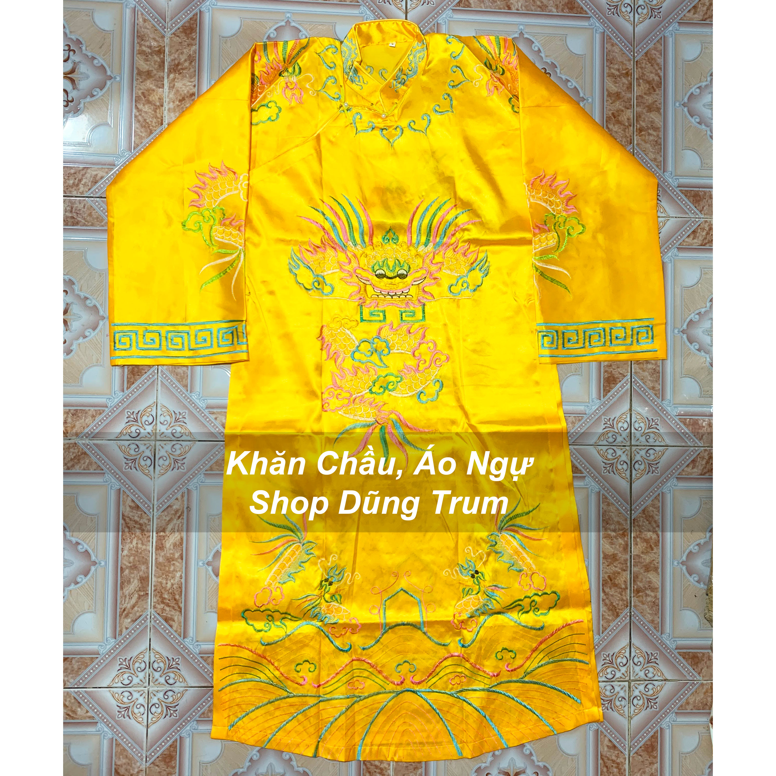 Áo quan cổ trang biểu diễn, áo hóa trang các vị quan, trang phục hầu đồng Quan Lớn giá rẻ