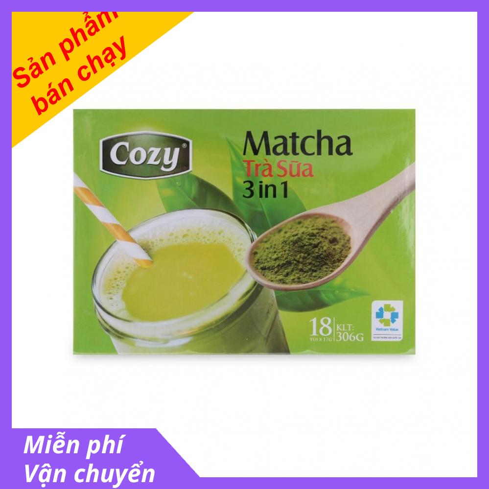 Trà Sữa Matcha 3in1 Cozy (18 góix17g)