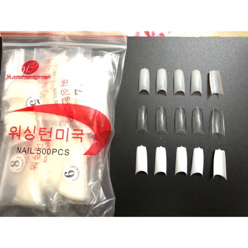 Móng nối hàn quốc chất lượng cao nhiều size móng-phụ kiện nails