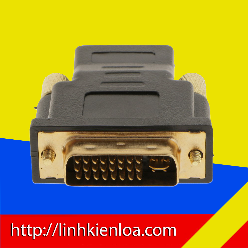 Jack chuyển dvi 24+5 sang hdmi - đầu chuyển dvi 24+5 sang hdmi