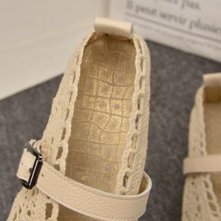 2022 summer new old Beijing cloth shoes women s shoes flat net yarn used in lonely sandals doug shoes fisherman thumbnail