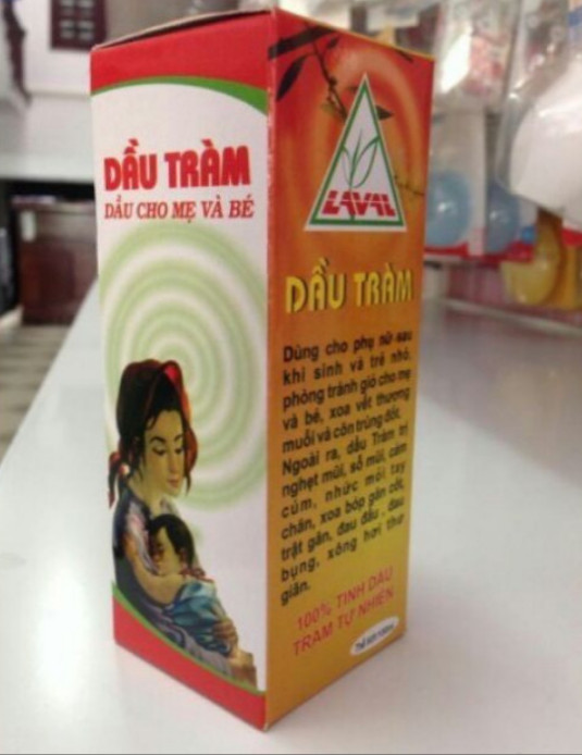 DẦU TRÀM LAVA 100ML cho mẹ và bé