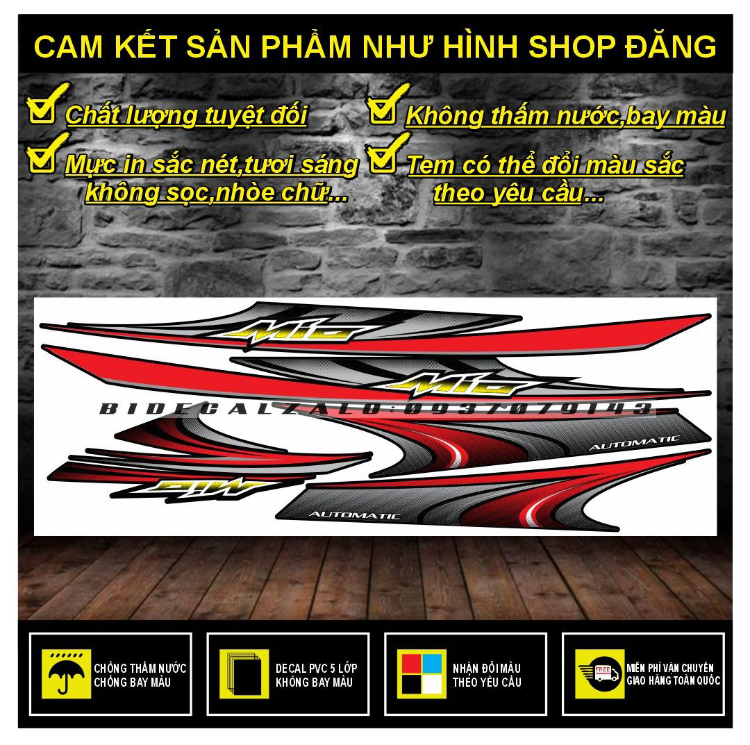 TEM RỜI MIO NHỎ ĐỜI ĐẦU MẪU THÁI ĐỎ ĐEN