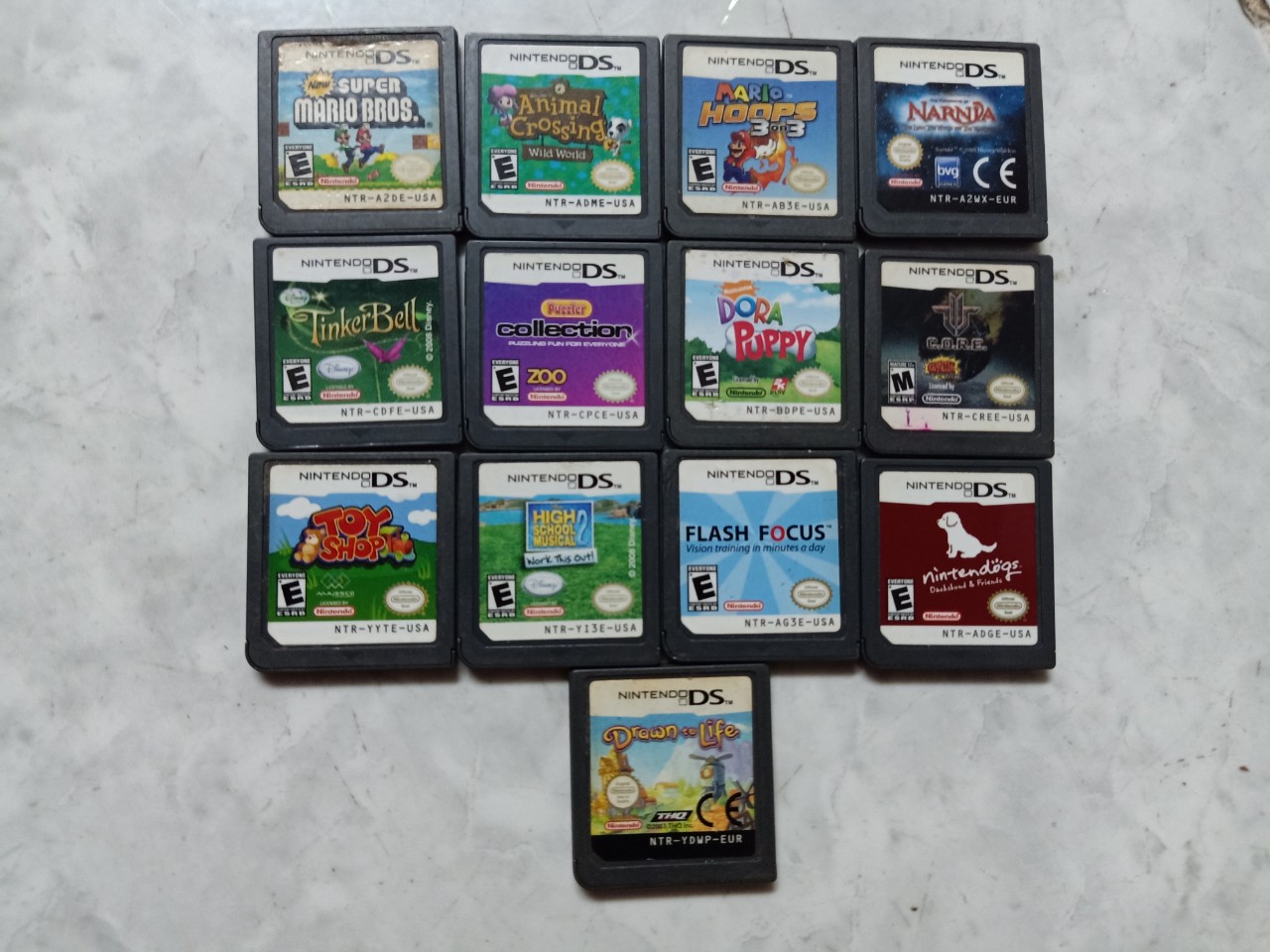 Thẻ game Nintendo 3d các loại - hàng chính hãng 2nd không hộp