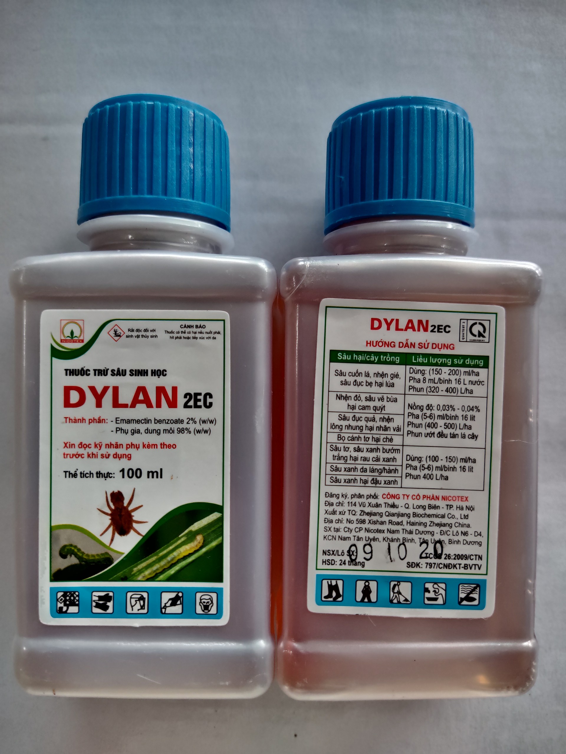 Thuốc trừ sâu, nhện sinh học CAO CẤP Dylan 2EC - 100ml