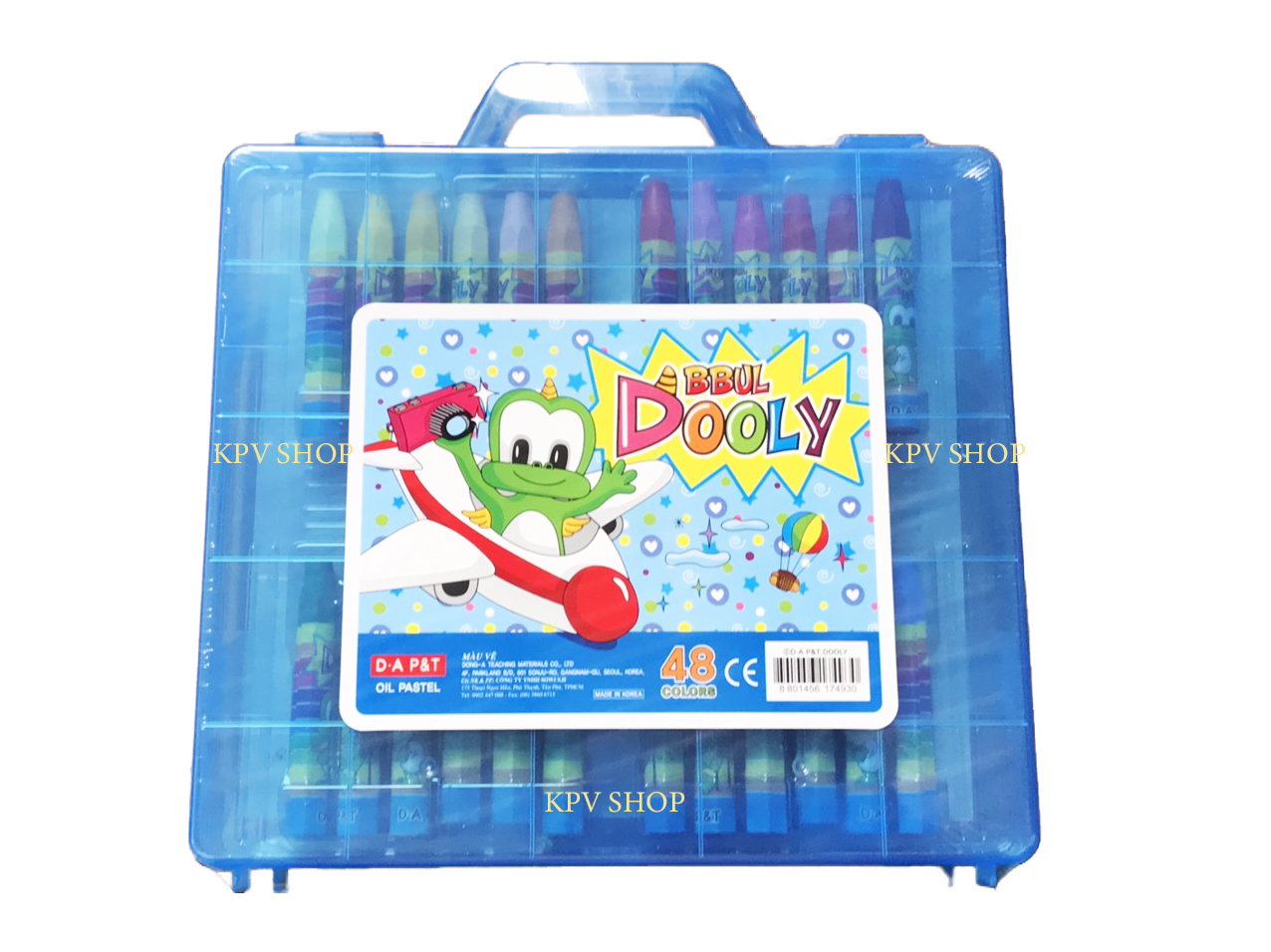 BÚT SÁP MÀU 48 MÀU TTORU & DOLY