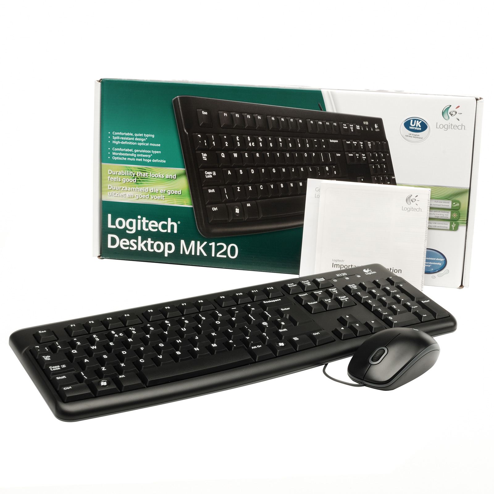 Bộ bàn phím chuột Logitech MK120