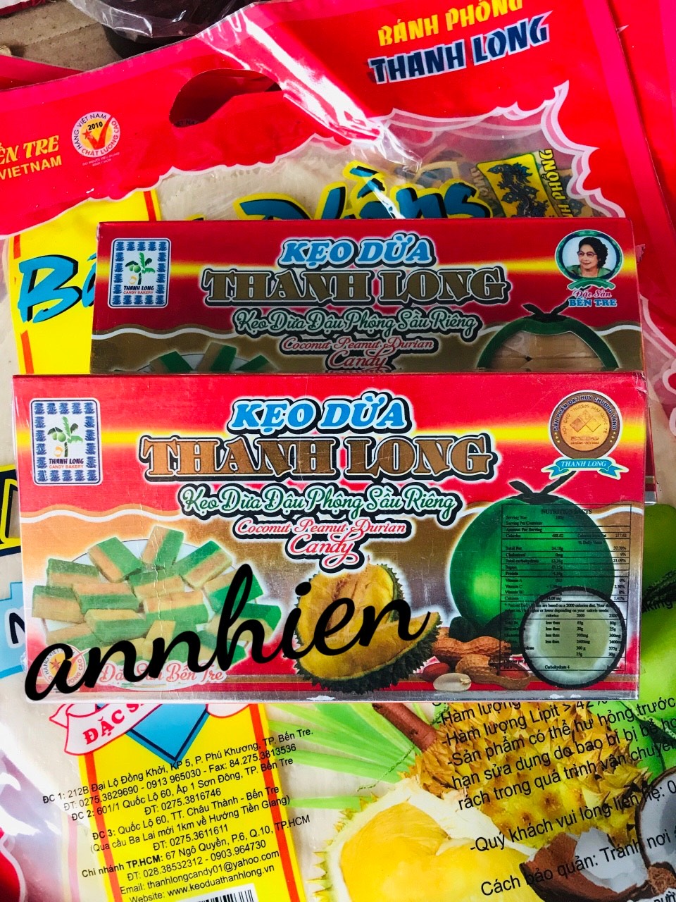 Kẹo dừa đặc sản Bến Tre