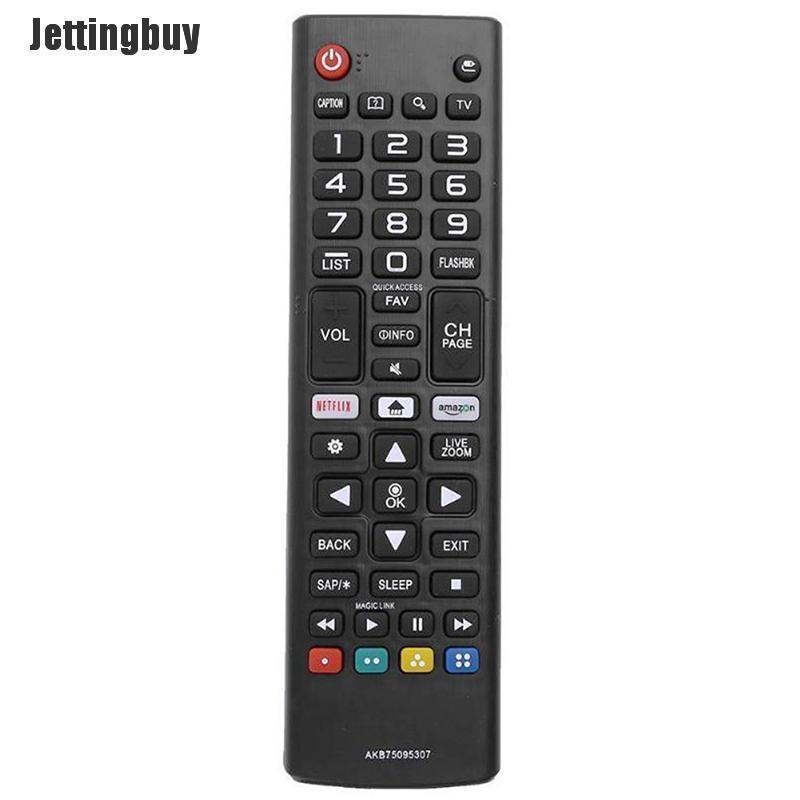 Jettingbuy replacement remote control for lg akb75095307 smart led lcd tv
