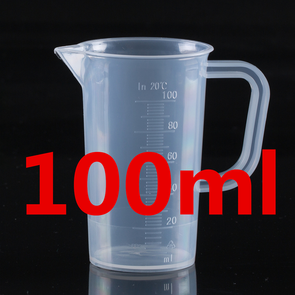 Ca đong bằng nhựa có chia vạch 100ml