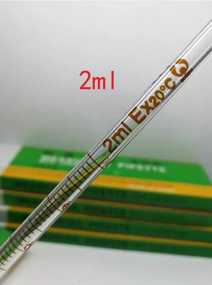 Pipet thủy tinh thẳng 1ml - 100ml - ống hút thẳng