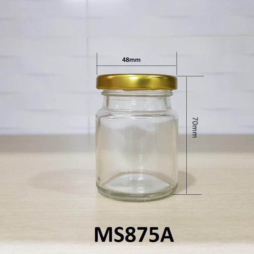 Set 10 hũ lọ thủy tinh đựng yến 70ml